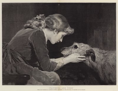忠実で真実 作： Charles Burton