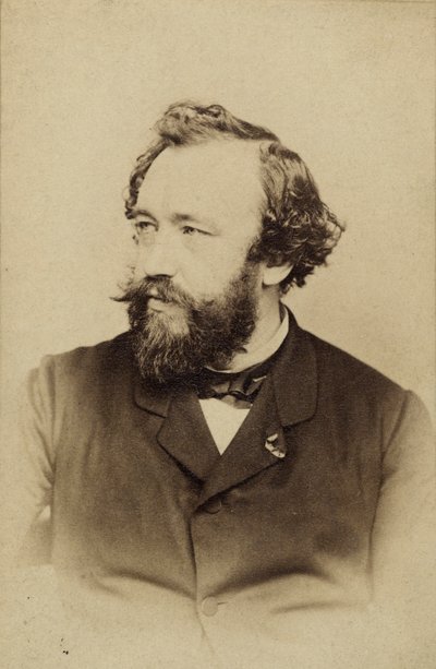 アドルフ サックスの肖像 1814 ～ 1894 年、1860 年頃。 作： Charles Clarkington