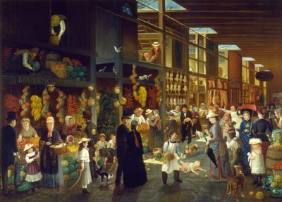 法律は生きている！何をしている、ベイビー、1872年頃（リネンの油） 作： Charles Cole Markham