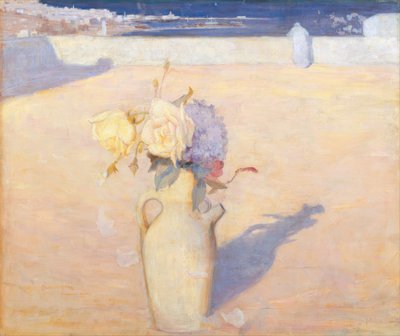 熱い砂、ムスタファ、アルジェ 作： Charles Edward Conder
