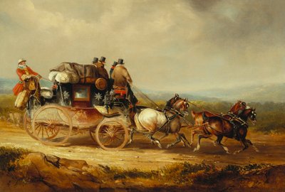 ロンドンからウスターへのロイヤルメール 作： Charles Cooper Henderson