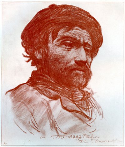 男の肖像、1899年。 作： Charles Cottet