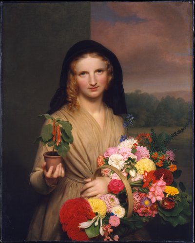 a florista 作： Charles Cromwell Ingham