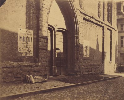 [Predikheevenkerk の出入り口、ゲント、ベルギー]、約。 1858年。 作： Charles D