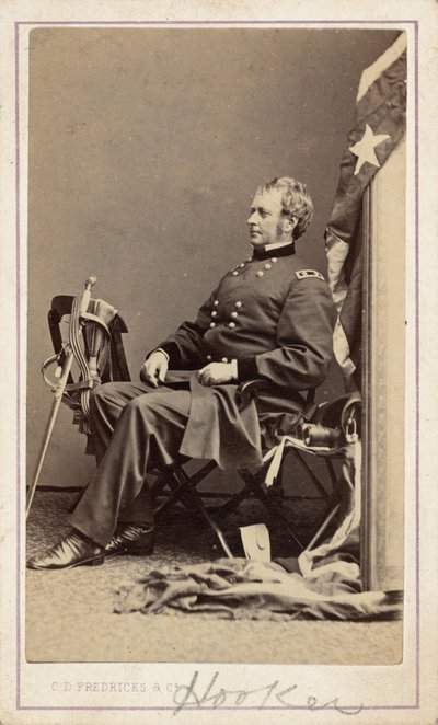 ジョセフ・フッカー将軍（1865年頃1865年（写真） 作： チャールズDフレドリックス