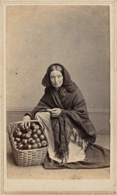 女性の肖像,c.1860年（写真） 作： チャールズDフレドリックス