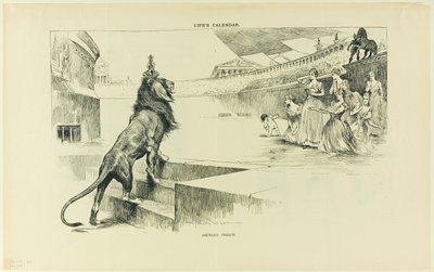 アメリカの賛辞、人生より 作： Charles Dana Gibson