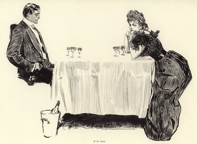 サボイで 作： Charles Dana Gibson