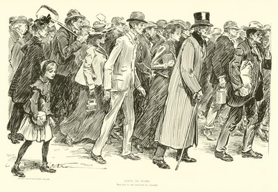 日常の人々 作： Charles Dana Gibson
