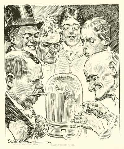 日常の人々 作： Charles Dana Gibson