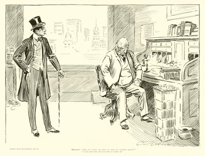 日常の人々 作： Charles Dana Gibson