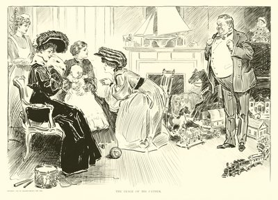 日常の人々 作： Charles Dana Gibson