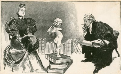 意志から抽出 作： Charles Dana Gibson