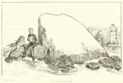 社会のはしごのイラスト 作： Charles Dana Gibson