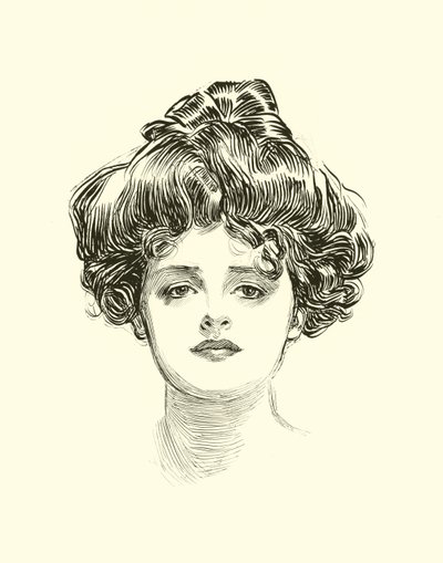 社会のはしごのイラスト 作： Charles Dana Gibson