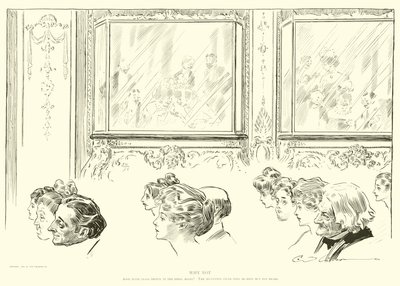 社会のはしごのイラスト 作： Charles Dana Gibson