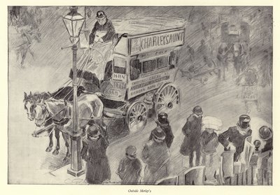 モーリーズの外 作： Charles Dana Gibson