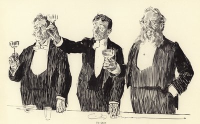 女王、ロイヤルトースト 作： Charles Dana Gibson