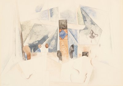 バミューダの風景 No.1 作： Charles Demuth