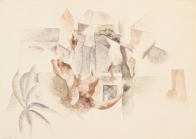 バミューダの風景 その２ 作： Charles Demuth