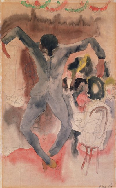 ブラックダンス（トイレ・オン・ペーパー） 作： Charles Demuth