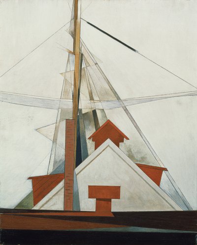 煙突、換気装置 作： Charles Demuth