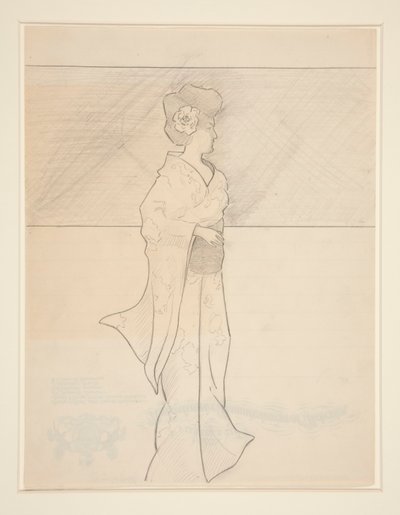 日本の淑女 作： Charles Demuth