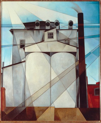 私のエジプト 作： Charles Demuth