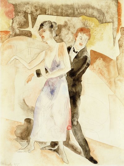 歌と踊り 作： Charles Demuth