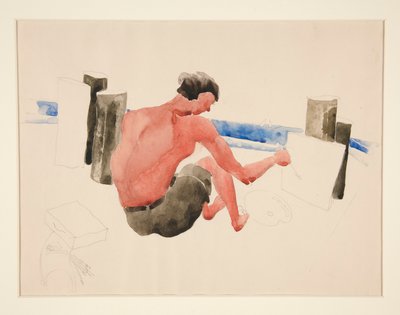 ビーチスケッチのアーティスト 作： Charles Demuth