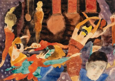 赤死病の仮面 作： Charles Demuth