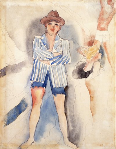 ストライプブレザー 作： Charles Demuth