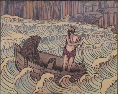 カロン、1896年頃。 作： Charles Doudelet