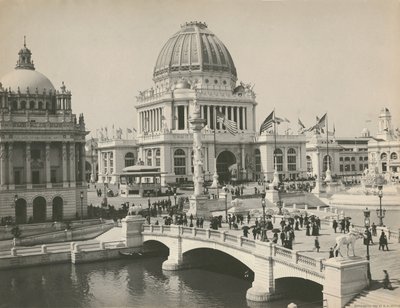 シカゴの万国博覧会の管理棟、シカゴ、1893 作： Charles Dudley Arnold