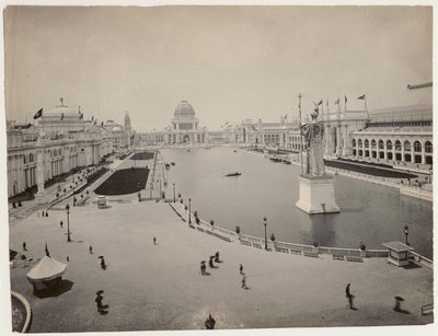シカゴの世界博覧会、1893年の名誉裁判所 作： Charles Dudley Arnold