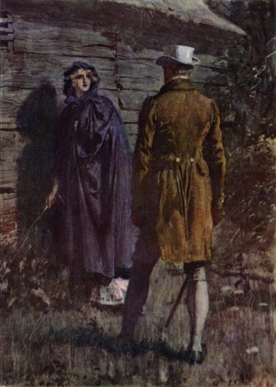 Jeffery Farnol による The Amateur Gentleman のイラスト (カラー リソ) 作： Charles Edmund (after) Brock