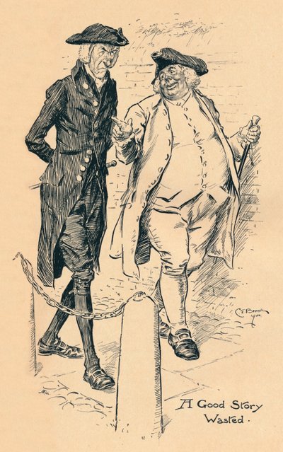 無駄になった良い物語、c1900 作： Charles Edmund Brock