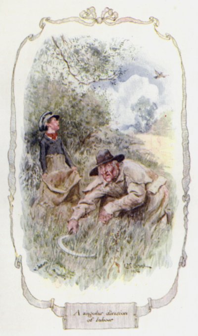 特異な分業体制（カラーリトグラフ 作： Charles Edmund Brock