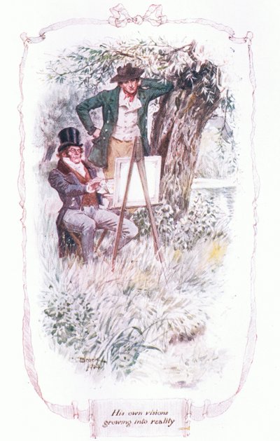 現実に成長する彼自身のビジョン 作： Charles Edmund Brock
