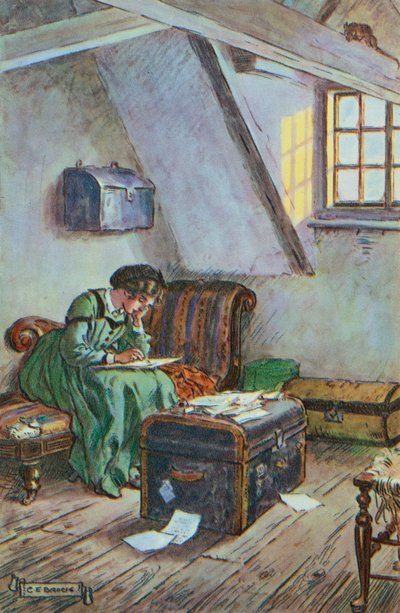 ルイザMオルコットによる小さな女性のためのイラスト 作： Charles Edmund Brock