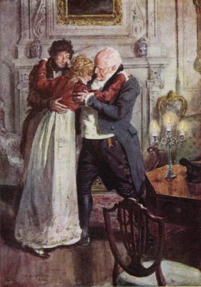 ケントのロマンス、ブロードハイウェイのイラスト 作： Charles Edmund Brock