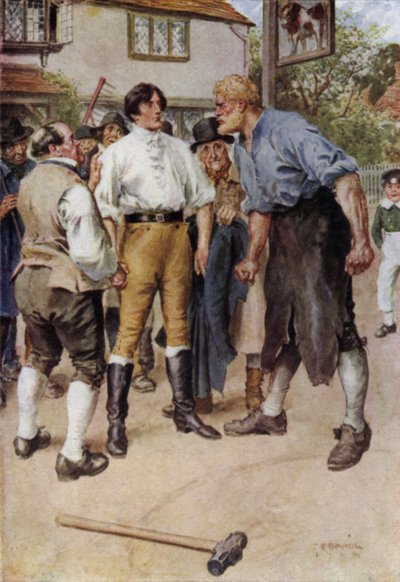ケントのロマンス、ブロードハイウェイのイラスト 作： Charles Edmund Brock