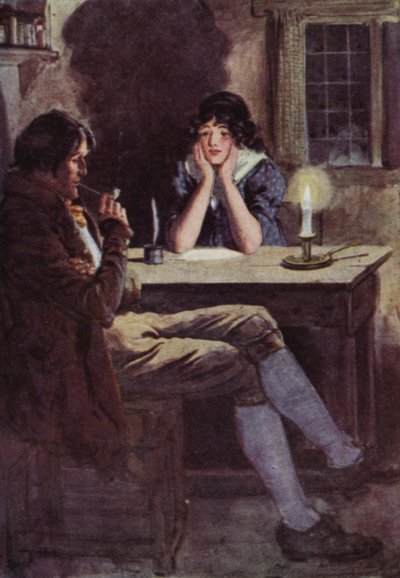 ケントのロマンス、ブロードハイウェイのイラスト 作： Charles Edmund Brock