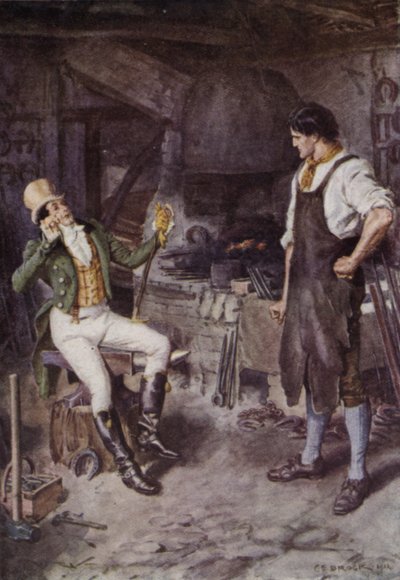 ケントのロマンス、ブロードハイウェイのイラスト 作： Charles Edmund Brock