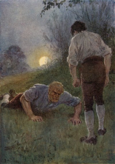 ケントのロマンス、ブロードハイウェイのイラスト 作： Charles Edmund Brock