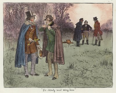 ピックウィック紙のイラスト 作： Charles Edmund Brock