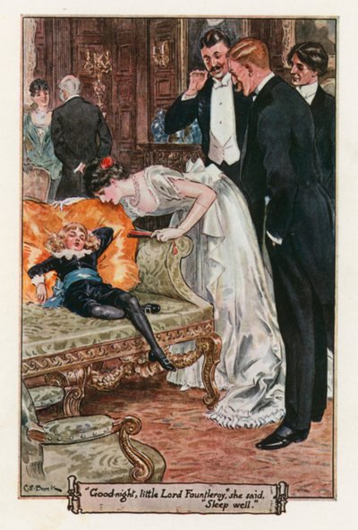 フランシス・ホジソン・バーネットによるリトル・ロード・ファウントレロイ 作： Charles Edmund Brock