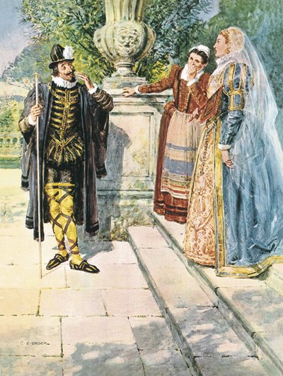 十二夜 作： Charles Edmund Brock