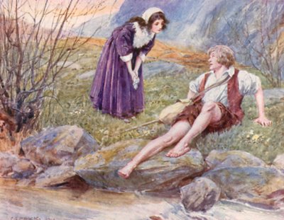 彼女が言ったあなたの名前は何ですか 作： Charles Edmund Brock