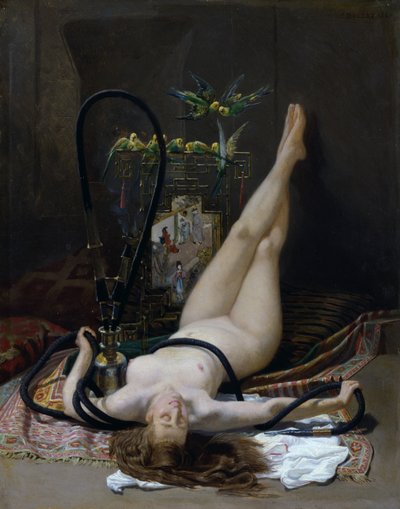 官能的な煙 作： Charles Edouard Delort